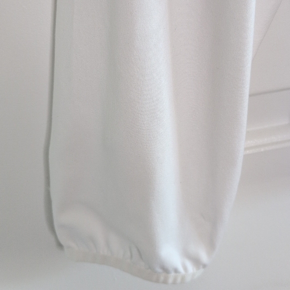 Bass Outdoor White Long Sleeve Tee Front Tan Zipper Pocket Men's XXL - Picture 7 of 9